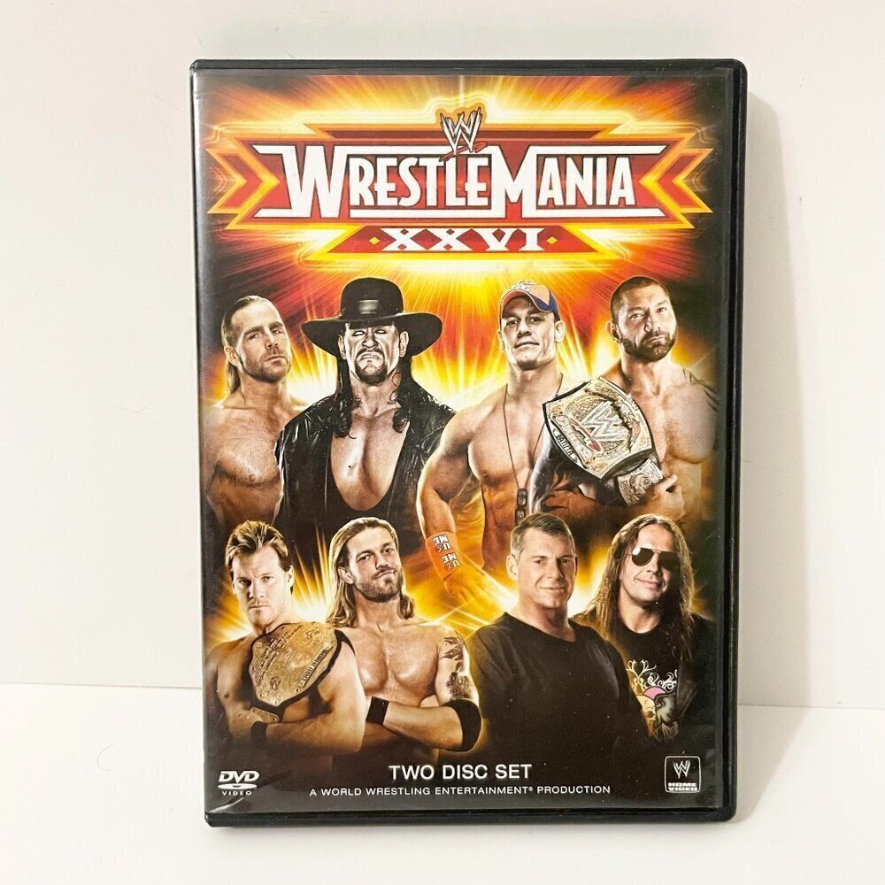 Wrestlemania XXVI DVD Two Disc Set